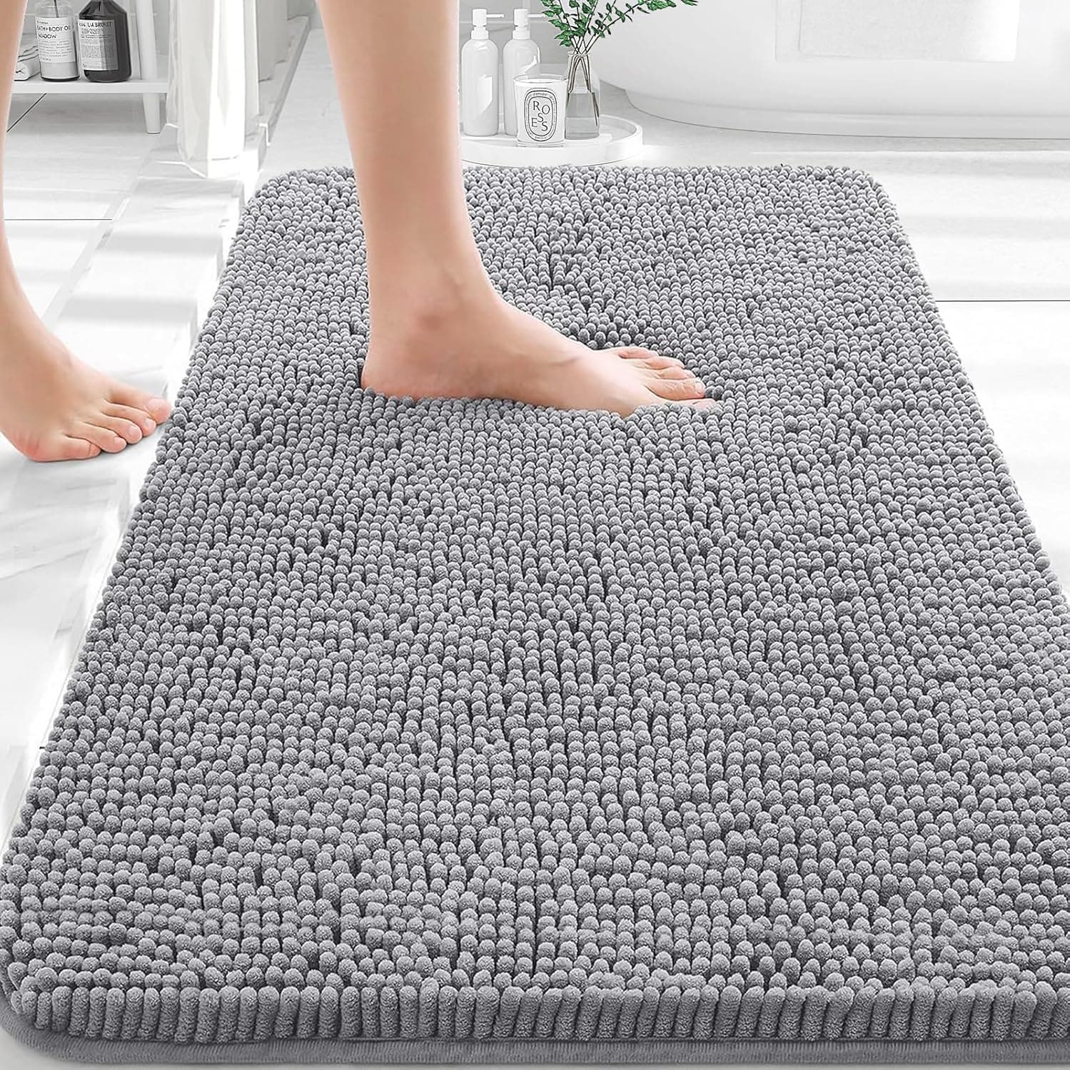 OLANLY Bathroom Rugs